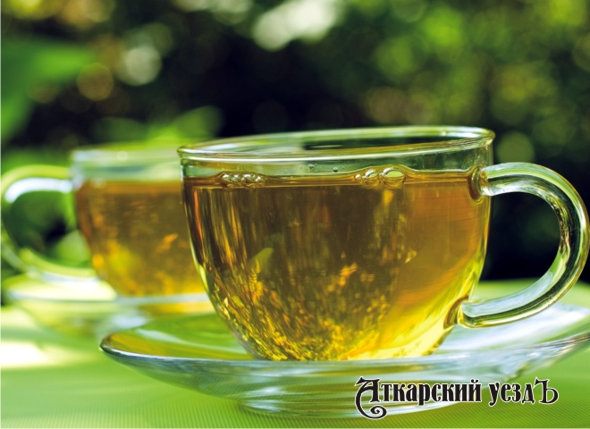 Чашечка зеленого чая
