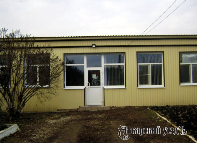 Отремонтированное здание ветеринарной станции в Аткарске