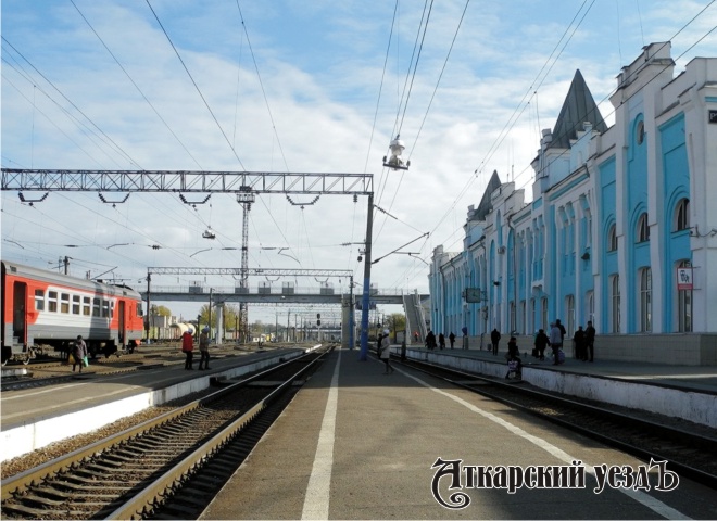 Железнодорожный вокзал станции Ртищево