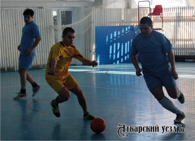 Матчи открытого первенства Аткарского района по мини-футболу