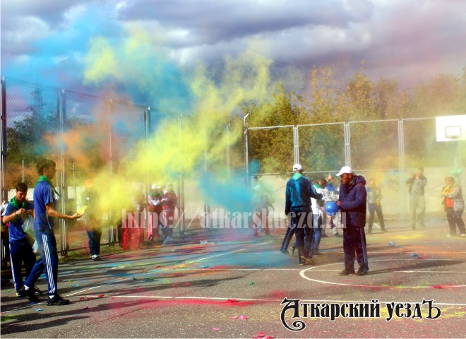 Салют красок на спартакиаде Спорт без границ