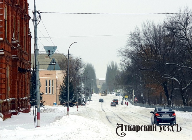 Улица Чапаева в Аткарске