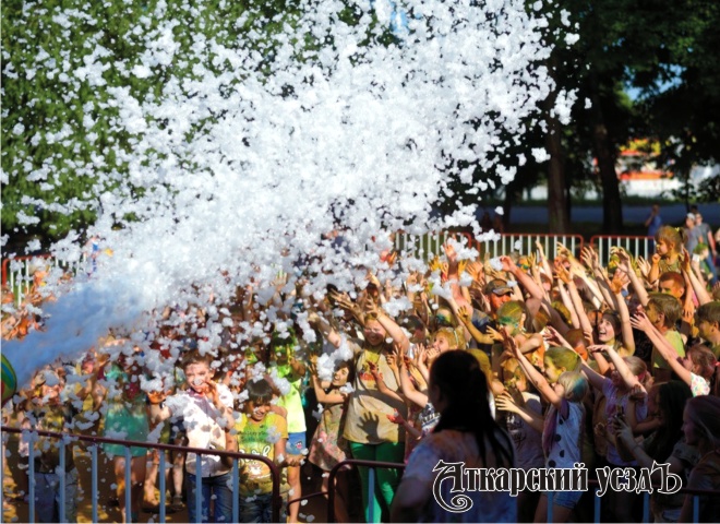 В Аткарске может пройти Фестиваль красок с пенной вечеринкой