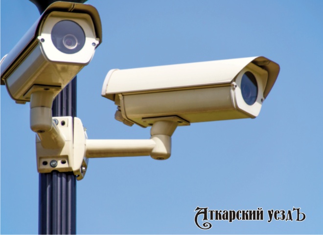 В Аткарске на двух перекрестках и в парке установят видеокамеры