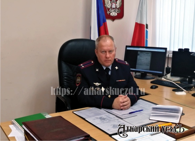 Глава Аткарской полиции Олег Кильпиков