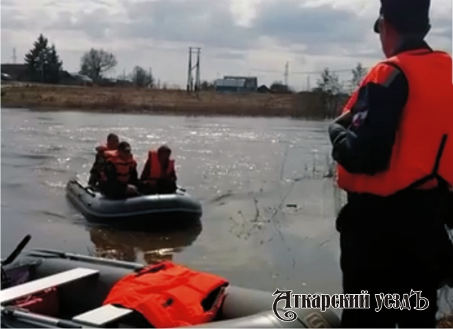 Паводок-2019. Уровень реки Медведица за сутки поднялся на 40 см