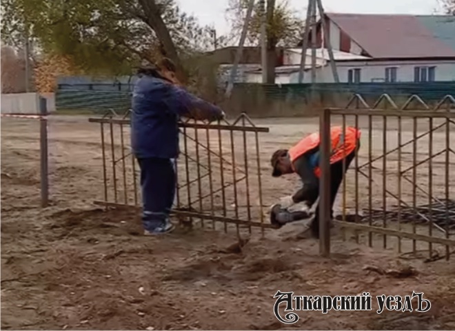 Реконструкция парка в поселке Тургенево