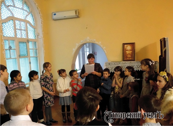 Занятия в воскресной школе Аткарска