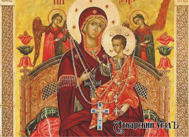 В Аткарске побывает список иконы Божией Матери «Всецарица»