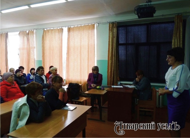 Встреча социальных педагогов с родителями в Барановке